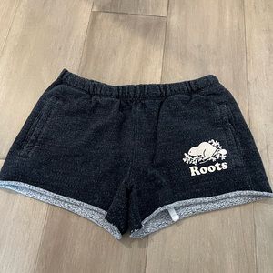 Roots sweat shorts size s